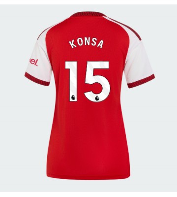 Arsenal Ezri Konsa #15 Hjemmebanetrøje Dame 2026-27 Kortærmet